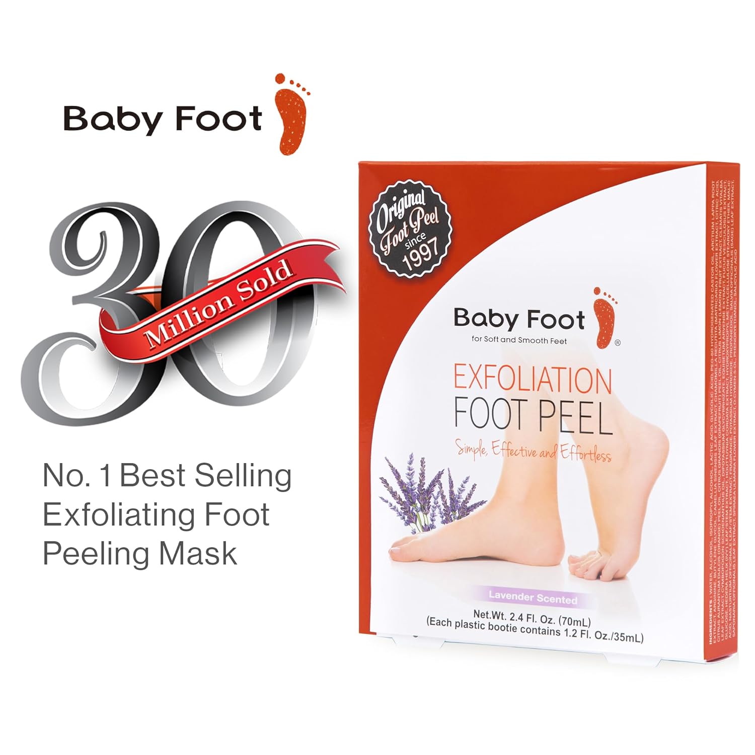 Baby Foot Original Exfoliation Foot Peel