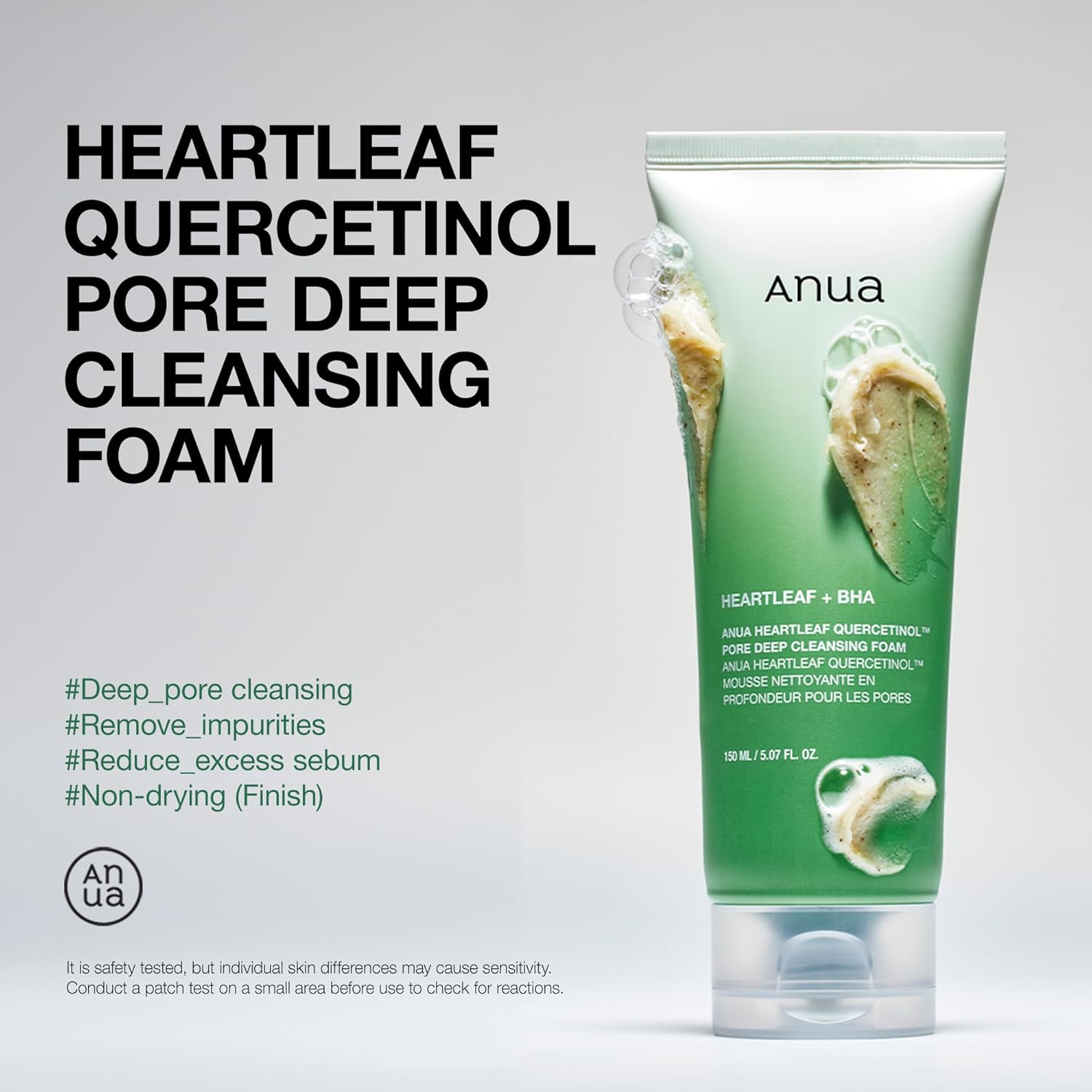 Heartleaf Quercetinol Pore Deep Cleansing Foam